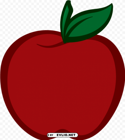 apple fruit Isolated Item on Transparent PNG