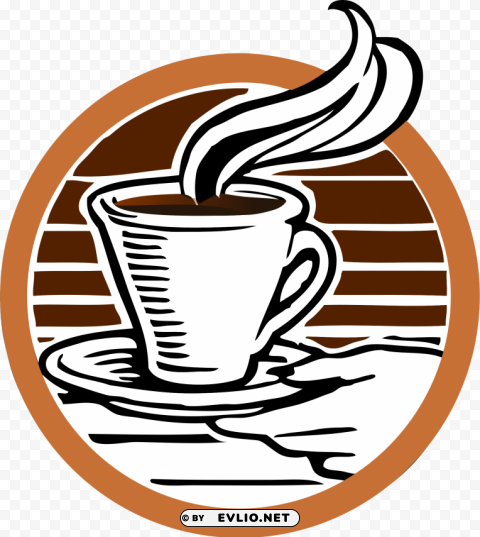 coffee logo HighQuality PNG Isolated Illustration
