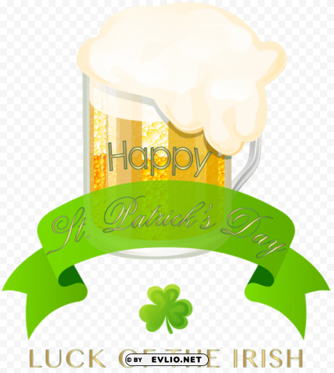 happy st patricks day PNG for web design