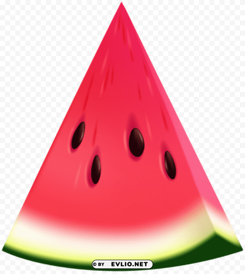 watermelon piece PNG files with clear backdrop collection
