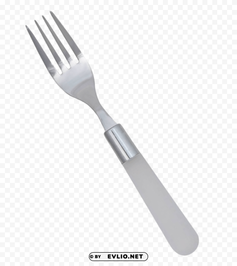 Fork Isolated Object on Clear Background PNG