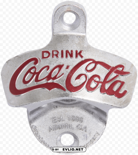 Transparent Background PNG of Wall Mount Coca Cola Bottle Opener - Transparent Photos - ID 67961bdd Free PNG images with alpha transparency compilation - Image ID 67961bdd