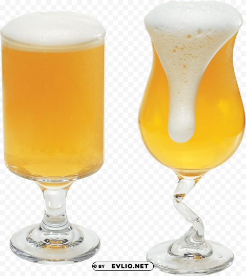 Glass Of Beer Transparent PNG Images Set