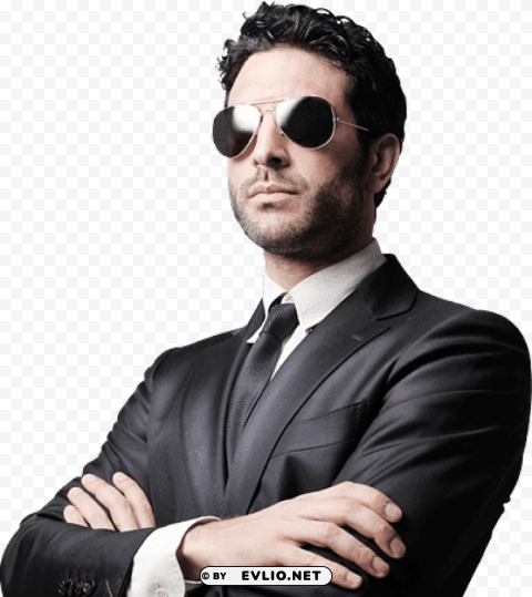 sunglasses businessman PNG transparent backgrounds