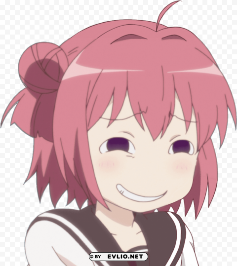 yuru yuri smug Isolated Graphic in Transparent PNG Format PNG transparent with Clear Background ID 62a51bff