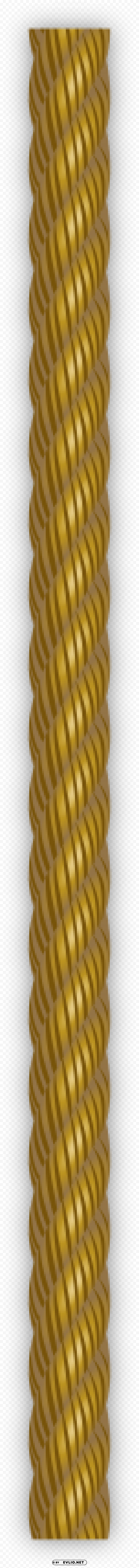 rope Isolated Graphic on Clear Transparent PNG