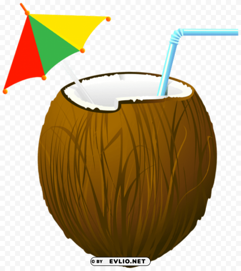 coconut cocktail transparent PNG images with no background necessary