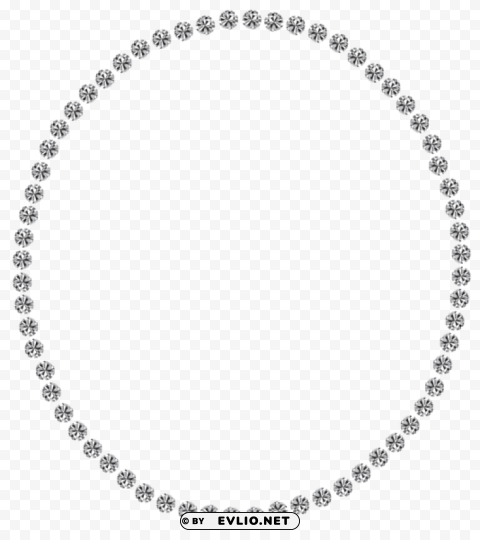 diamonds oval decoration PNG pics with alpha channel