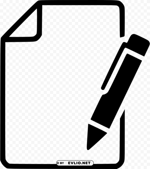 paper and pen PNG free download