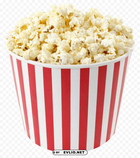 popcorn Isolated Character in Transparent PNG