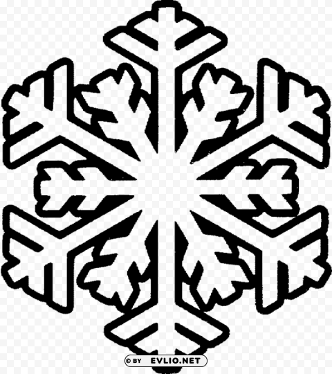 snowflake coloring sheets PNG with no background diverse variety