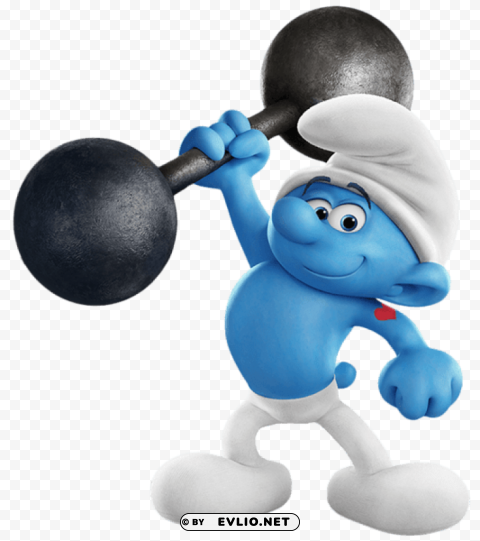 hefty smurfs the lost village PNG photos with clear backgrounds