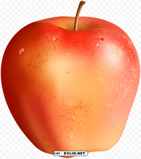 apple Isolated Artwork on Transparent PNG