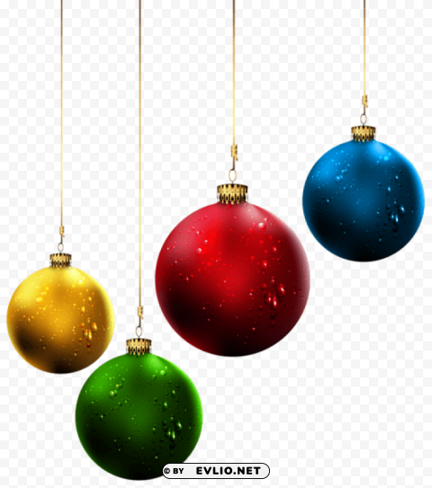 christmas balls clip-art PNG graphics with clear alpha channel broad selection