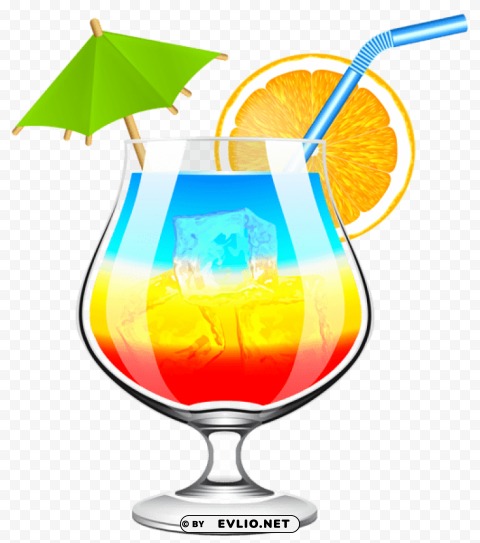 cocktail PNG Graphic Isolated with Clarity