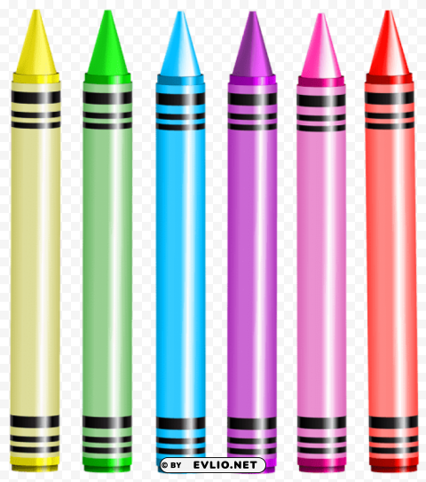 crayons Free PNG images with alpha channel