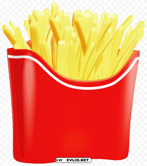 fries PNG transparent artwork clipart png photo - f4a3fae1