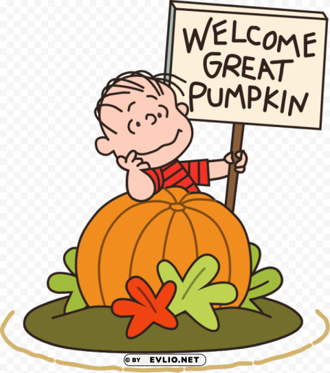 Its The Great Pumpkin Charlie Isolated Graphic Element In HighResolution PNG