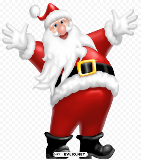 santa claus PNG files with alpha channel assortment