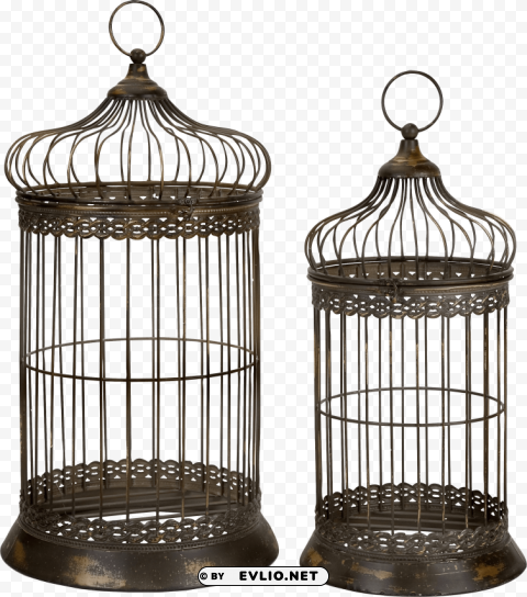 bird cage PNG graphics with transparency clipart png photo - 49baf322