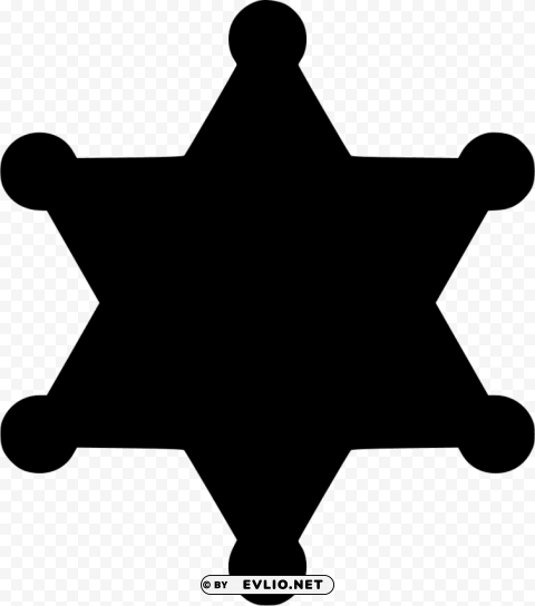 cowboy star cross Transparent Background Isolation in HighQuality PNG