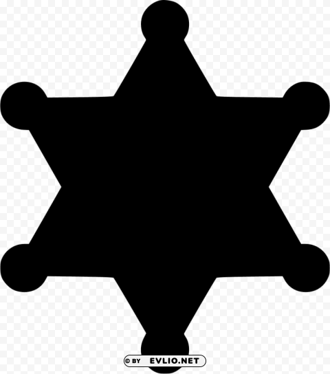 Transparent background PNG image of cowboy star cross Transparent Background Isolation in HighQuality PNG - Image ID 88d5ebfe