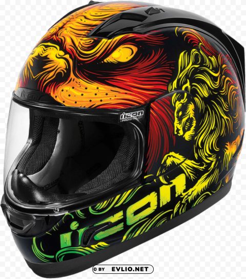 Motorcycle Helmet HighResolution PNG Isolated Artwork