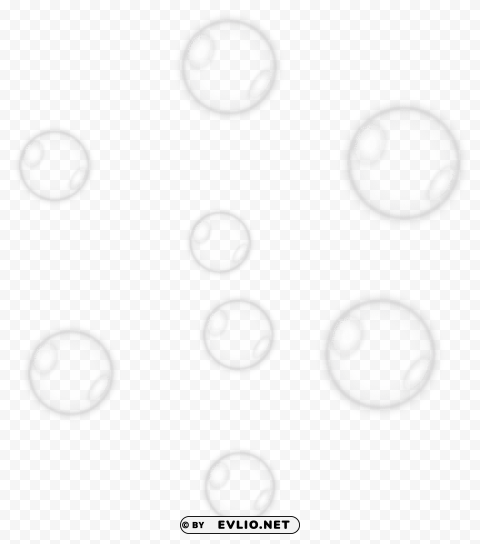  bubbles PNG Isolated Subject on Transparent Background