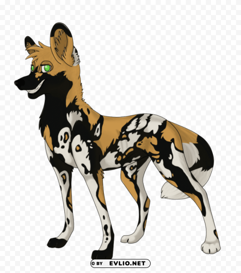 wild dogs free desktop Transparent PNG Graphic with Isolated Object