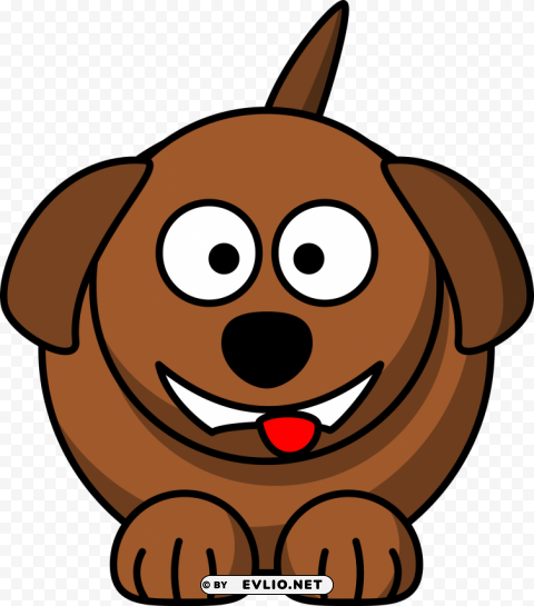 This Free Icons Design Of Cartoon Dog Laughing Transparent Background PNG Isolated Icon