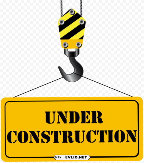 under construction image HighResolution PNG Isolated Artwork