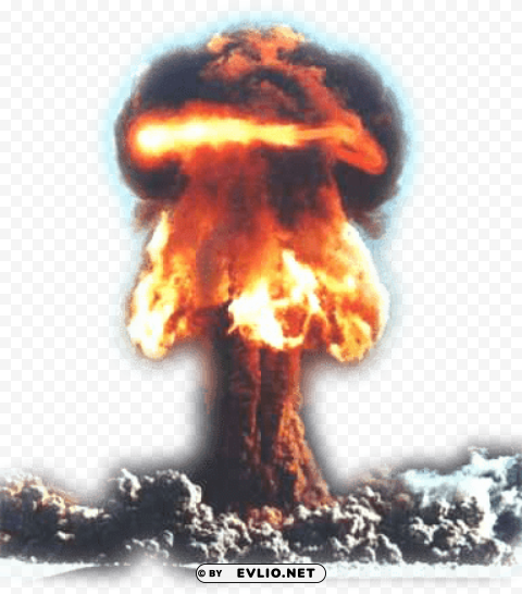 big explosion with fire and smoke High-resolution transparent PNG images