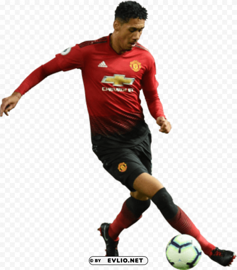 chris smalling Clean Background Isolated PNG Image
