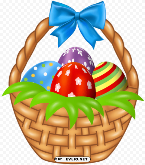 easter basket PNG files with alpha channel