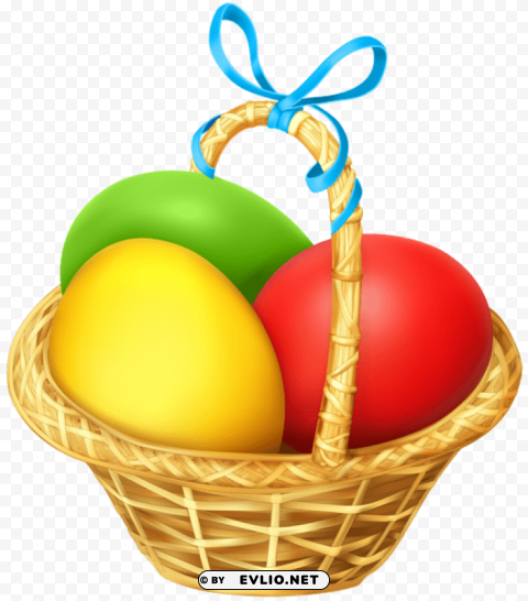 easter basket PNG files with clear background collection