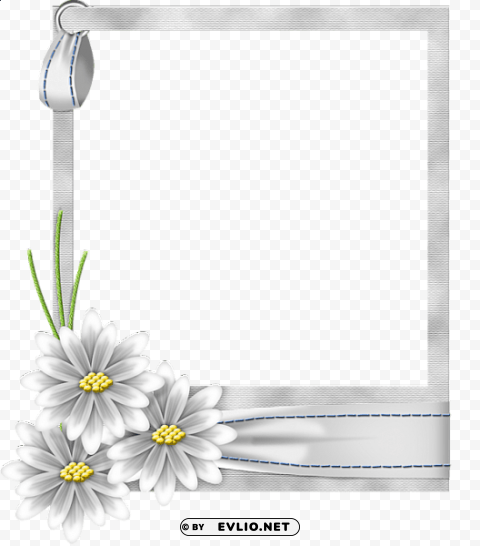 flo-frame-white PNG images with clear backgrounds