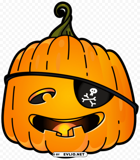 halloween pirate pumpkin Transparent PNG images collection