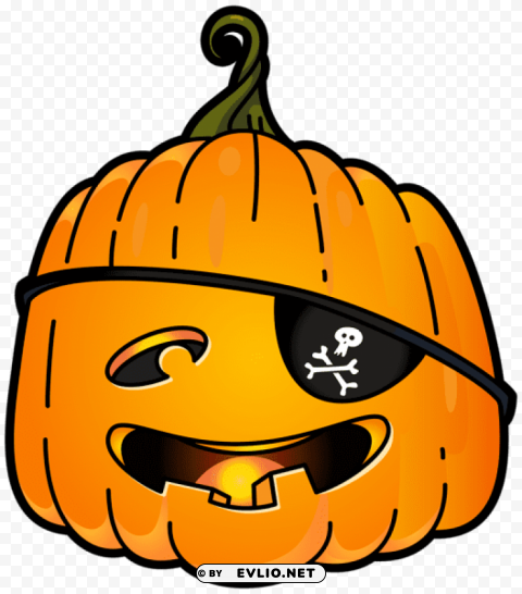 halloween pirate pumpkin Transparent PNG images collection png images background -  image ID is a300b0ea