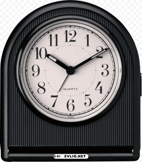 Black Alarm Clock PNG Graphics For Presentations