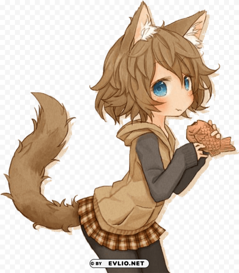 cute dog girl anime PNG with no background diverse variety PNG transparent with Clear Background ID 699f8906