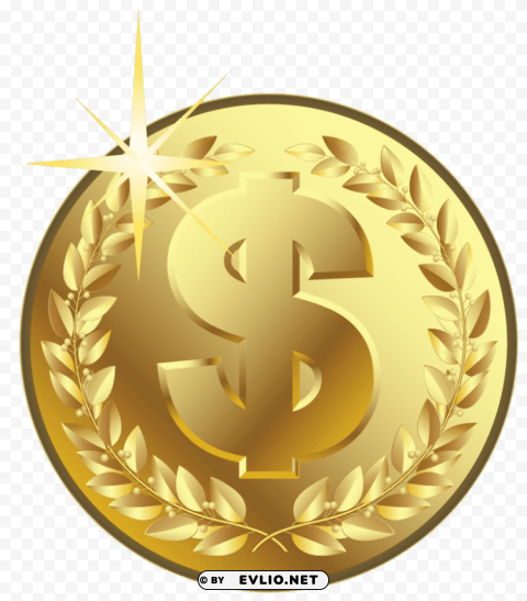 gold coins PNG images for advertising