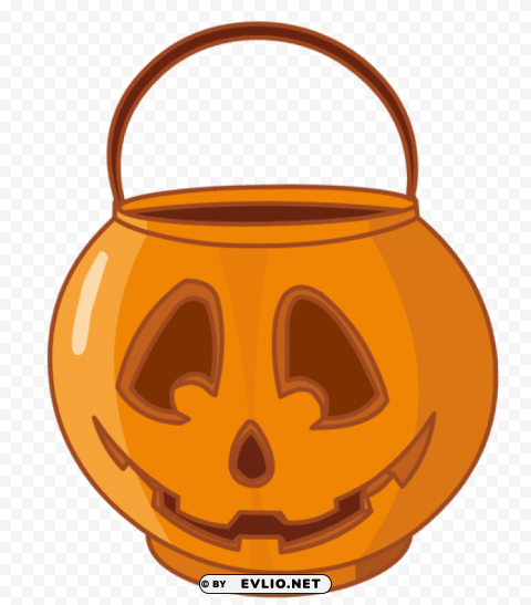 halloween pumpkin basket Clear pics PNG