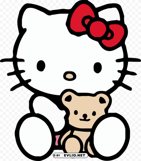 Hello Kitty Isolated PNG Item in HighResolution