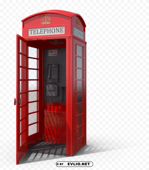 Phone Booth PNG For Educational Projects