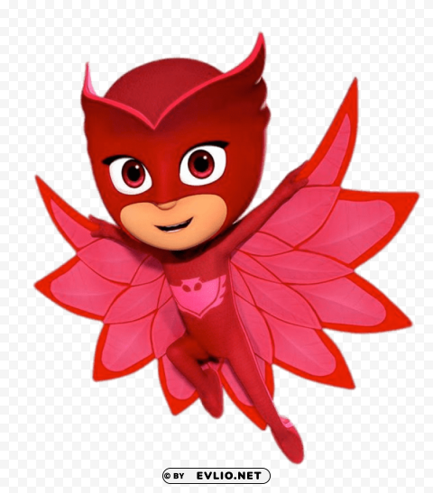 pj masks owlette flying away PNG files with clear background bulk download