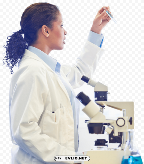 scientist PNG with transparent background free