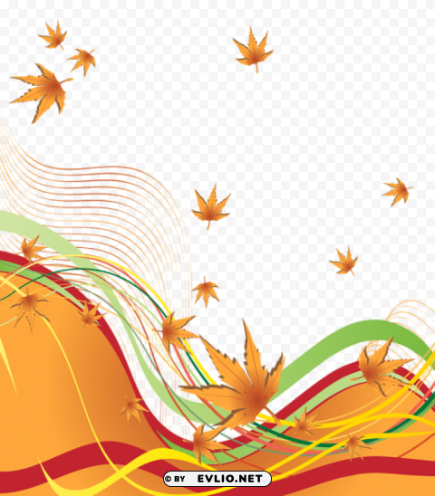 autumn decorative border PNG images with transparent canvas comprehensive compilation