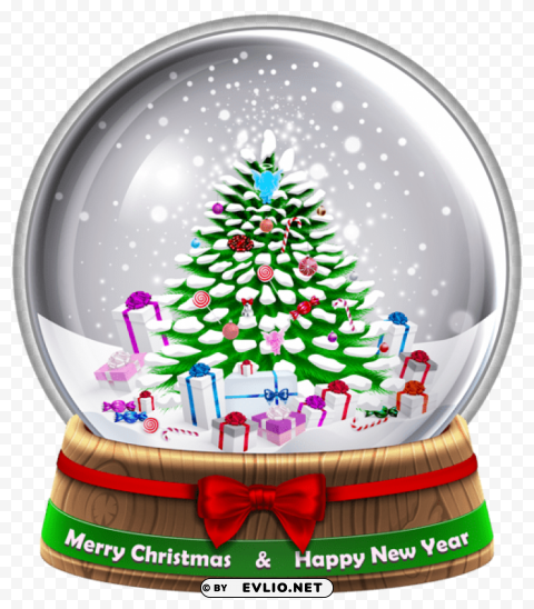  snowglobe PNG images with transparent elements pack