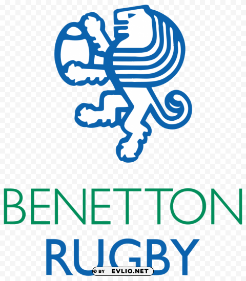 benetton rugby logo PNG images for mockups