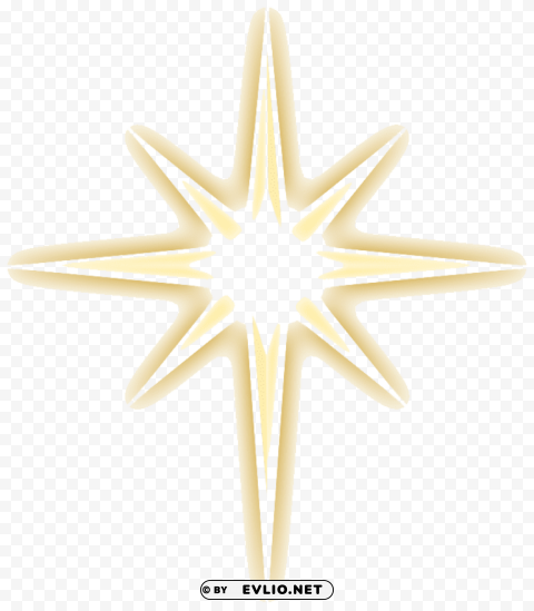 christmas gold star PNG images without subscription